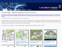 Tablet Screenshot of locationmaps.com